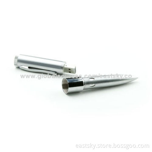 Promotional Pen Shape USB Drive, Logos Imprint and Advertisement Data Pre-loading WelcomedNew